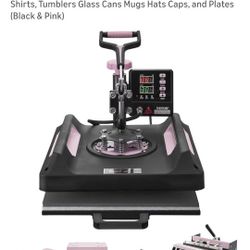 Heat Press W Atachments