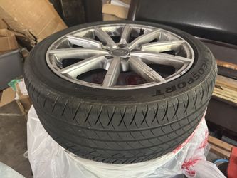 18” factory Audi wheels with tires