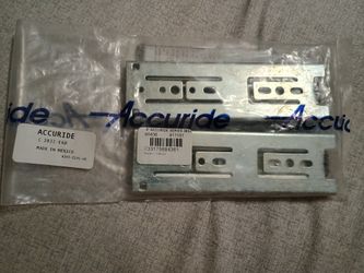 Accuride 3832E 100-lb. 6 inch Full-Extension Drawer Slides.
