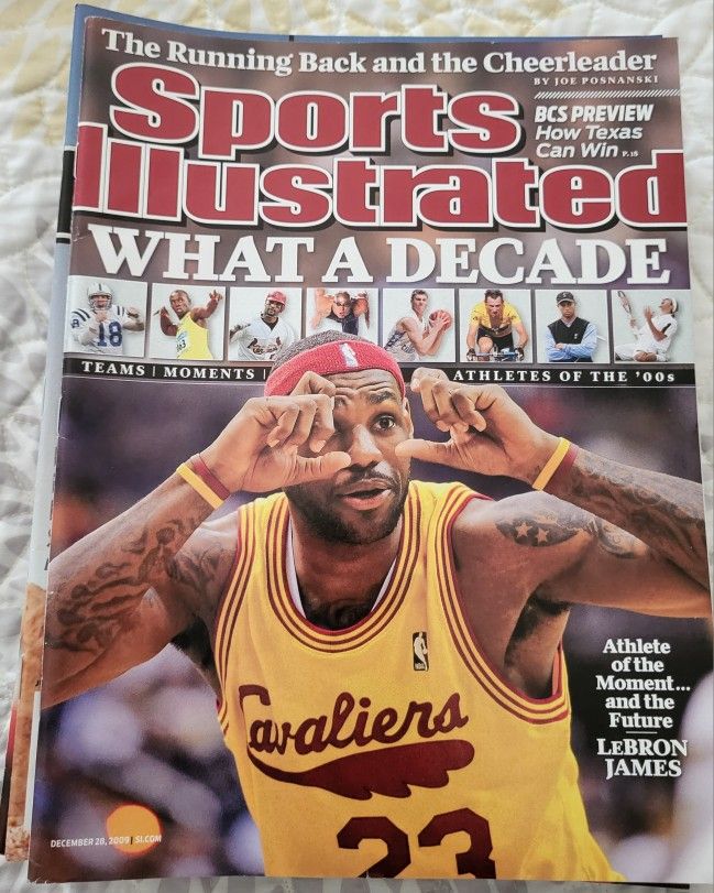 LeBron James Sports Illustrated Magazines