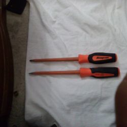 Conductive Screwdriver Set One #2 Philips And One Flathead