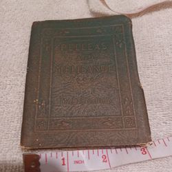 Antique LITTLE LEATHER LIBRARY book