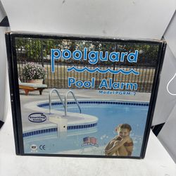 Poolguard PGRM-2 Inground Swimming Pool Alarm White Open Box