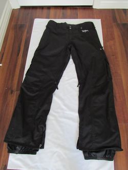 Burton, Adult Large Black Snowboard Ski Pants