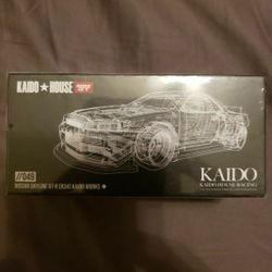 Kaido House Mini GT #049 Sealed White Nissan Skyline GT-R (R34)