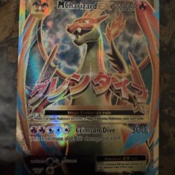 Pokemon Cards Mega Charizard 