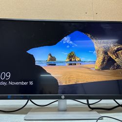 Set of 5 HP 32s 31.5” FHD Monitors – 1080p, HDMI/DisplayPort, 5ms Response | Clean + Tested