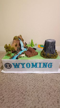 ⭐ Handmade Wyoming State Project
