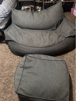 Bean bag love seat (Big Joe)
