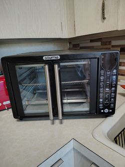 Gourmia Toaster Oven Air Fryer Combo 17 cooking presets