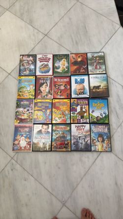 20 Kids/Family DVDs Bundle – $20 Lot or $3 Each