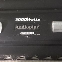 The Big Boy‼️ Audiopipe 3000 Watts Class D‼️