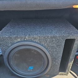 "12 Inch Alpine Subwoofer 800w
