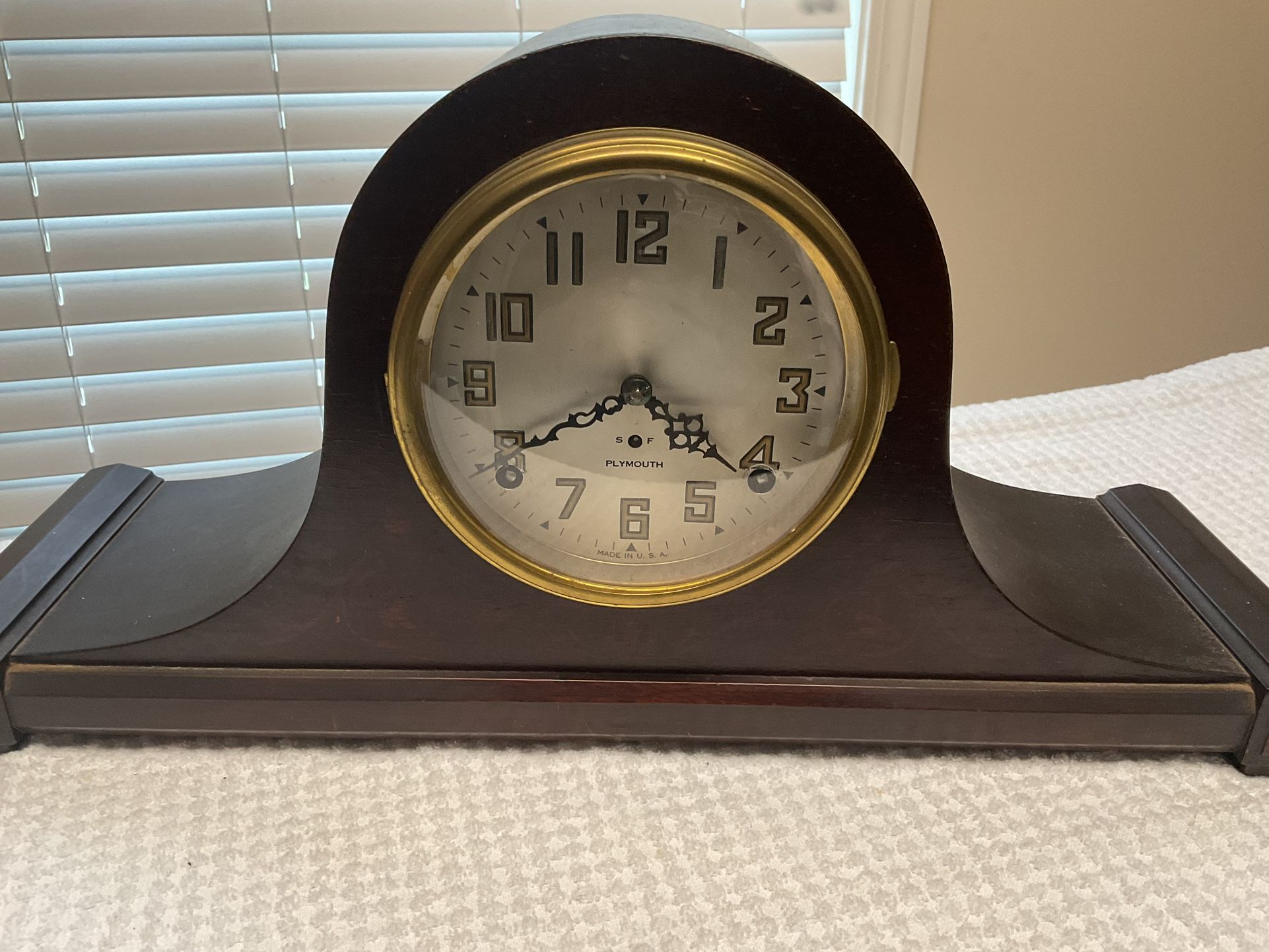 Vintage Plymouth Clock