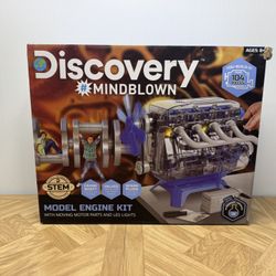 Complete Discovery Mindblown Model Engine Building Kit