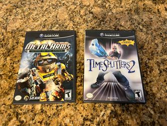 Time Spitters 2 and Metal Arms: Glitch in the System for Nintendo GameCube $70 for Both