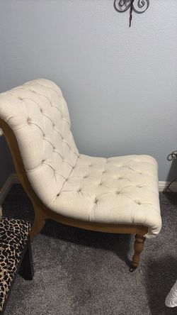 Beautiful white chair