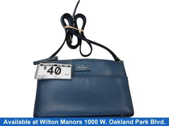 Kate Spade J183 Blue Purse / Handbag