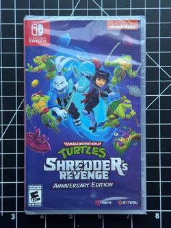 TMNT Shredder’s Revenge Anniversary Edition for Nintendo Switch