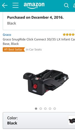 Graco click connect base