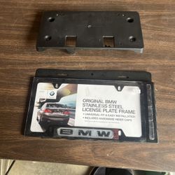 BMW Front And Back License Plate Cover