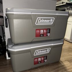 2 Coleman Coolers