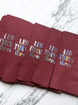 Custom Napkins For Any Occasion