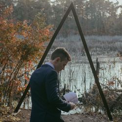 Wooden Triangle structure