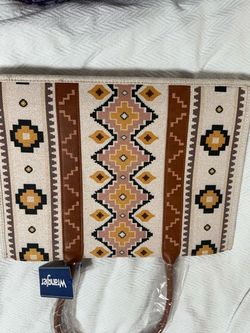Wrangler Aztec Print Tote Bag