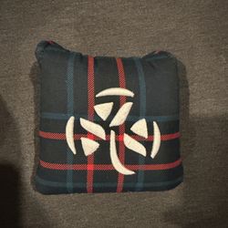 Taylor Made Mallet Putter Cover (	 Patriotic Plaid Spider Putter Headcover)