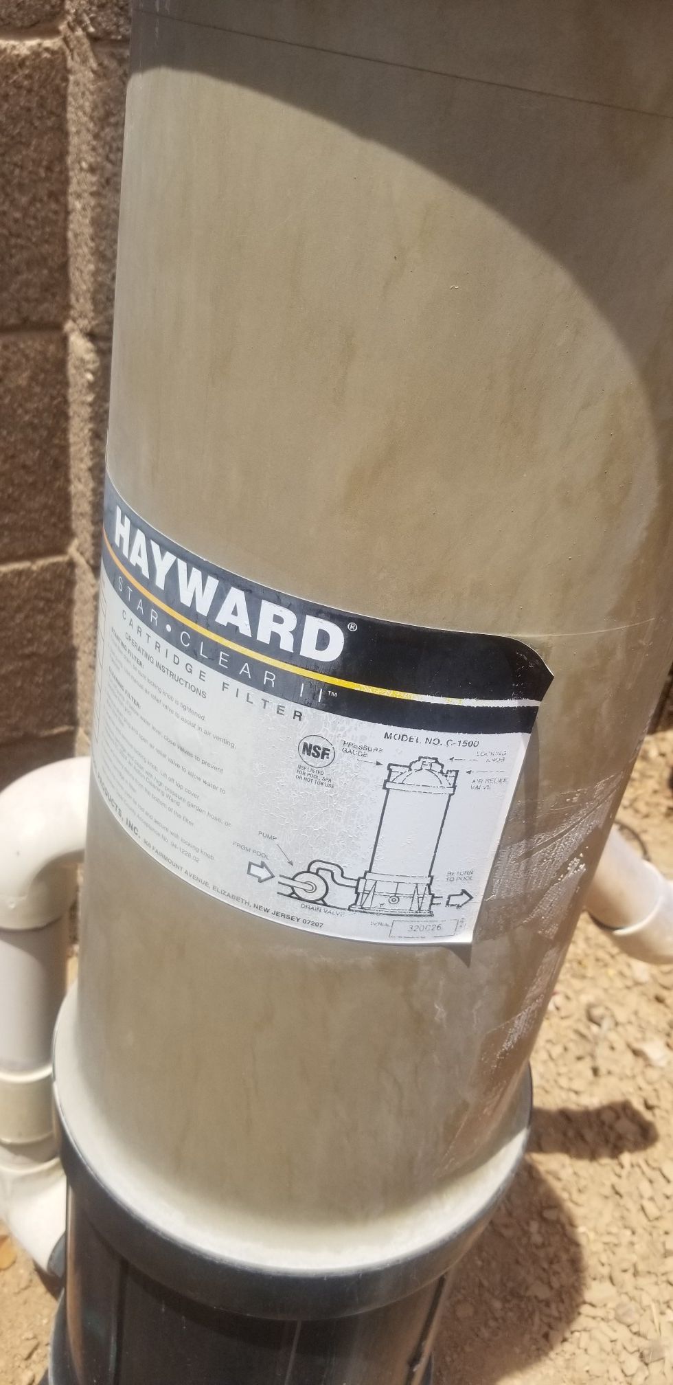hayward pool filter
