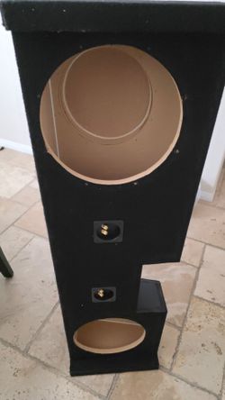 Sierra Crew & Double Cab 2019-2026 Underseat Downfire Subwoofer Enclosure,