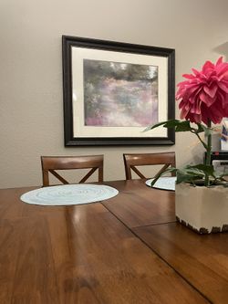 Framed And Matted Picture