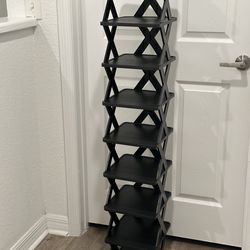 Shoe Rack black 9.5x10.5 height 50