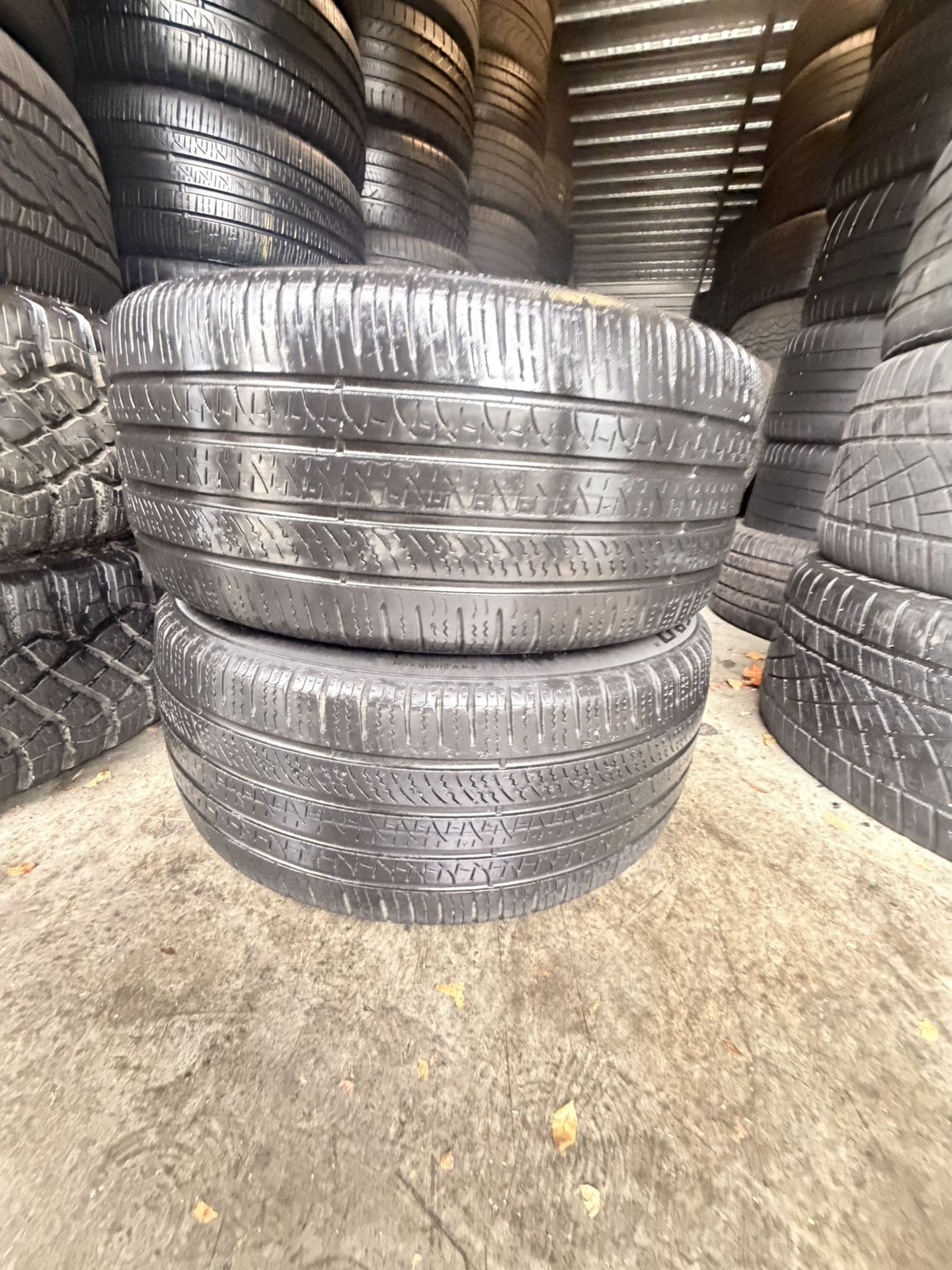 235/45/18 Pirelli Pzero A/S 40-50% Tread (2)