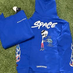 chrome hearts matty boy space hoodie