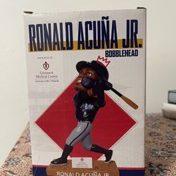 Atlanta Braves Baseball Bobblehead Ronald Acuna Jr 