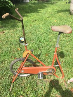 Vintage exercise bike