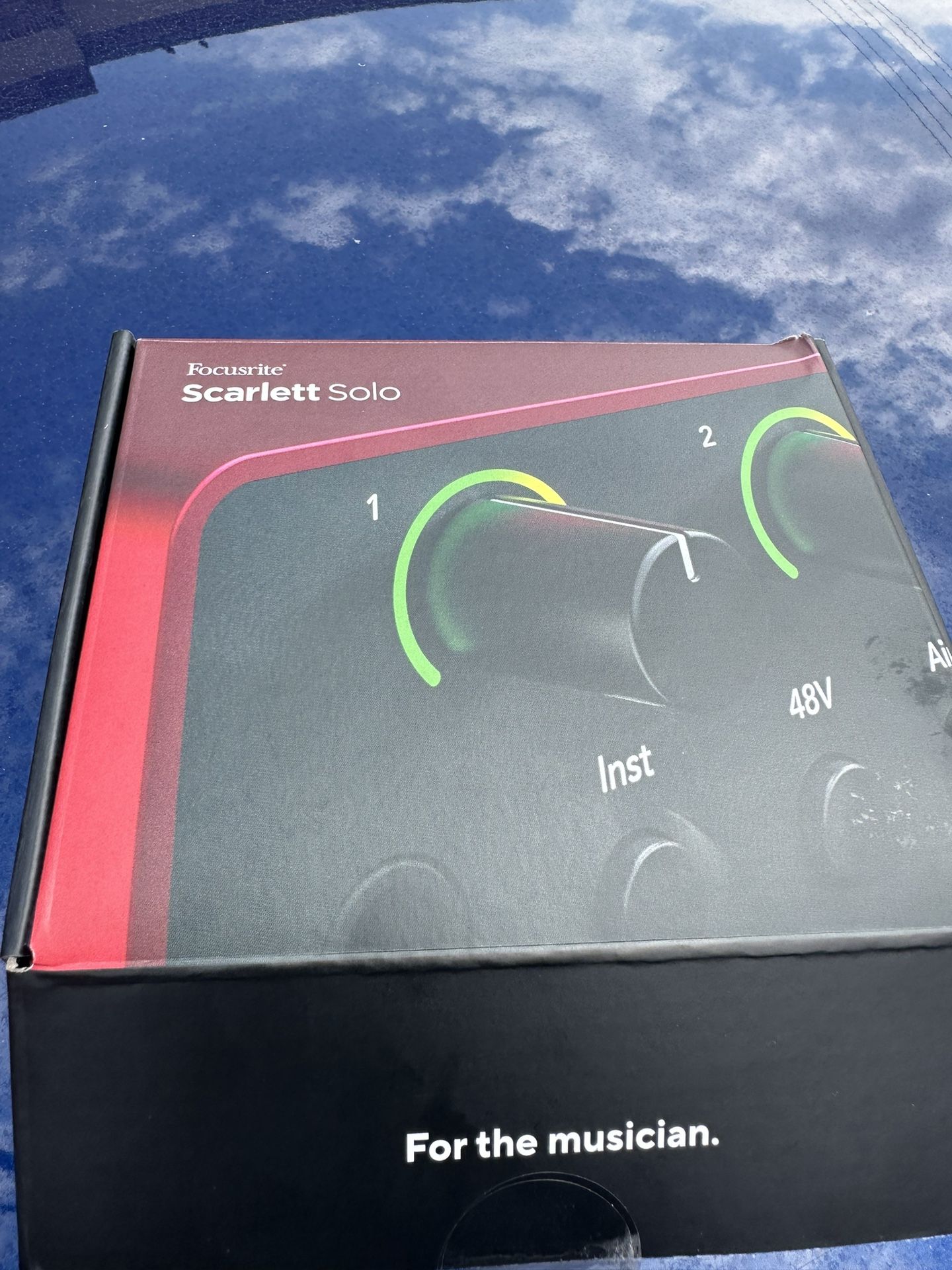 Brand new focusrite Scarlett Solo audio interface Gen 4