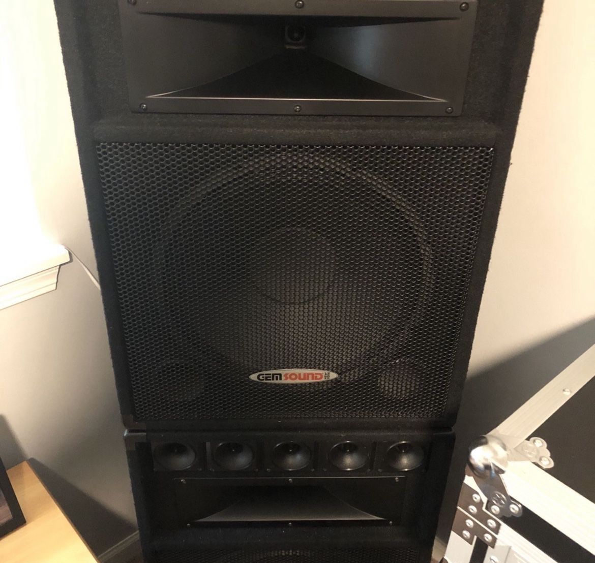 Speakers With QSC Amp