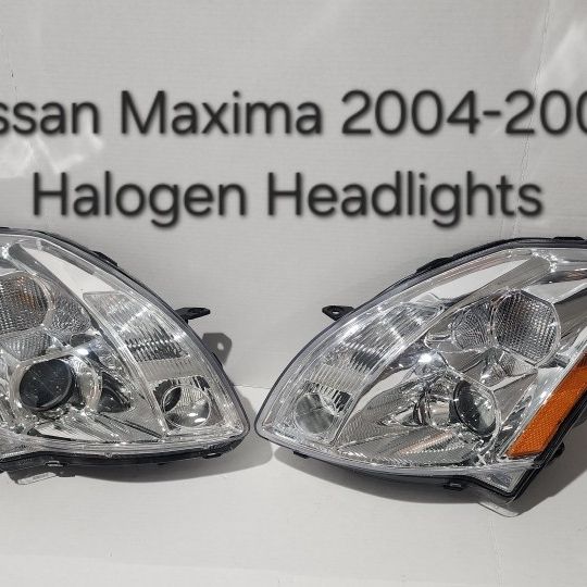 Nissan Maxima 2004-2006 Headlights 