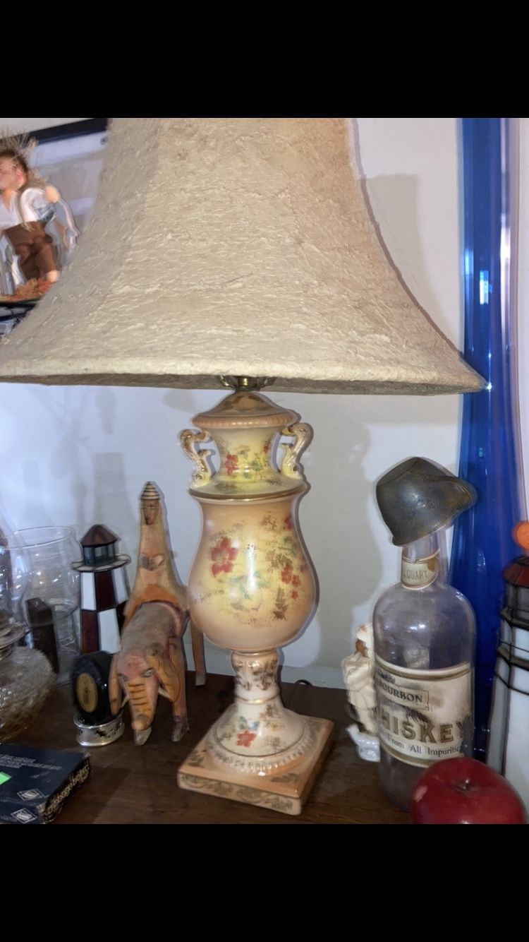 Early 1900s Lamp. Numbered