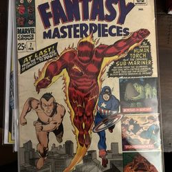 Fantasy Masterpieces #7 (1967) Silver Age Marvel Comics Human Torch Namor