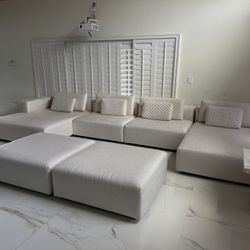 Must Sell! Modloft Modular Sofa + 2 Ottomans – $10K Retail, $1500 OBO