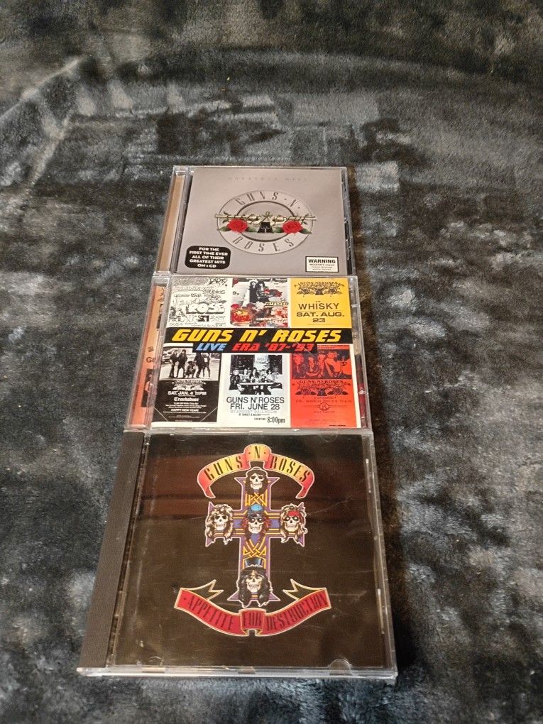 Guns N' Roses CD Lot