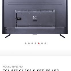 Smart Tv Roku TCL 55”