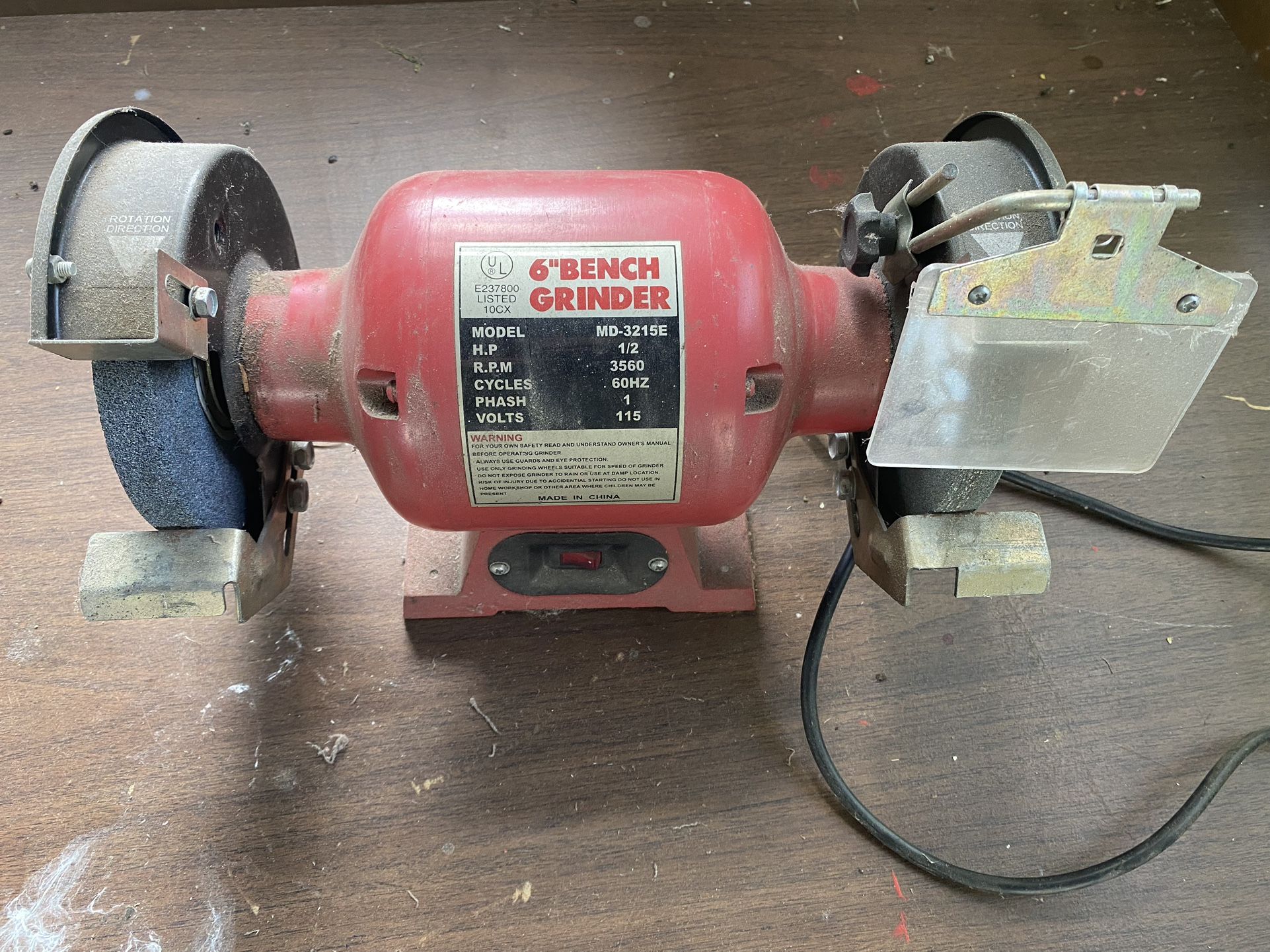 6” Bench Grinder