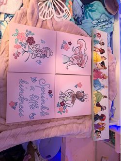 Girls wall decor