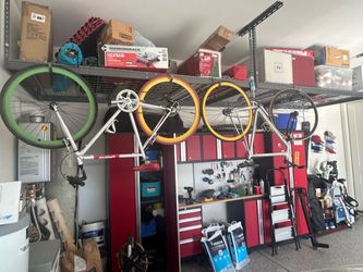 Bike and bike rack