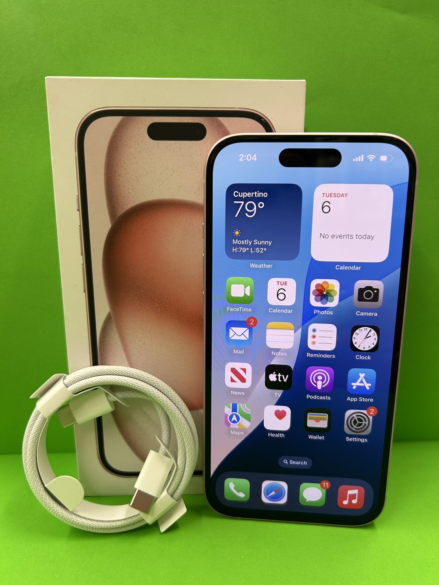 iPhone 15 Pink New Unlock
